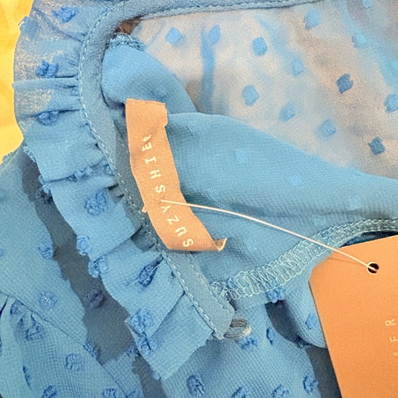 Suzy Shier Cream Wide-Leg Pants - Picture 5 of 5